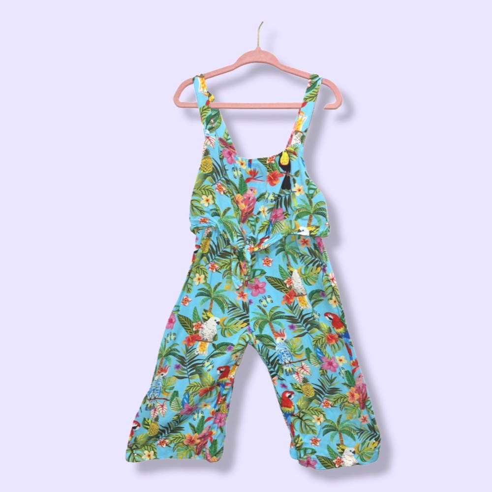 H&M parrot jumpsuit (toddler girl)